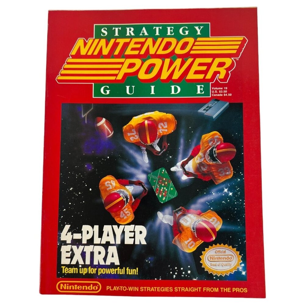 Nintendo Power Strategy Guide Vol. 33 4-Player Extra Team Up Official Strategies